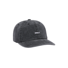 Obey Pigment 6 Panel SB Cap Black Unisex Mütze schwarz von OBEY