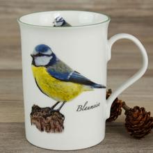 6 Becher, alle Gartenvögel-Motive von Calluna Manufaktur