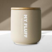 puremetics MY FLUFF Keramikgefäß 'sand" von puremetics