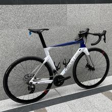 Cipollini NK1K / RH L / SRAM Rival AXS / MY22 / White pearl / Silver / Cobalt blue Shiny von Cipollini