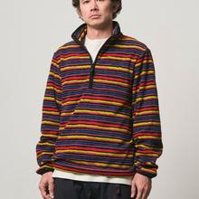 Gramicci Thermal Fleece Pullover Multi Stripe Herren Quarter Zip multi von Gramicci