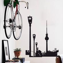 Berlin Wandtattoo FERNSEHTURM SZENERIE Frankfurter Allee, Wall Art Wandsticker Berlin Skyline von Urban ART Berlin