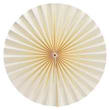 Fächer Weiss aus Papier 29cm von G. Wurm GmbH