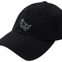 Baseball Cap Lazy Katze Schwarz von Kabak
