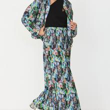 SKFK Laurane Skirt J.Bernar Damen Plissee Rock multicolor von SKFK