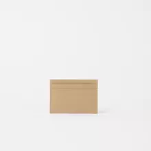O MY BAG Mark´s Cardcase Dark Sand Soft Grain Leather beige von O My Bag
