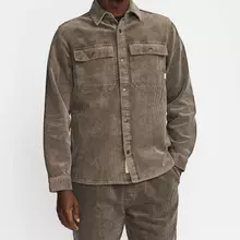 Revolution Worker Overshirt Brown Hemd Herren braun  von Revolution