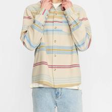 Revolution Casual Overshirt gestreiftes Hemd Herren mint von Revolution