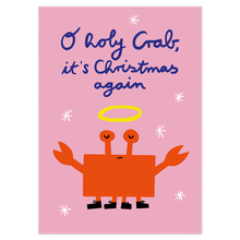 Au Contraire Holy Crab Postkarte von Au Contraire