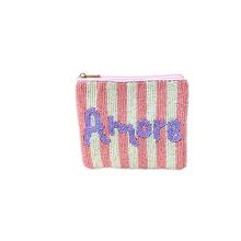 Liet & Joliet Mini Etui Börse "AMORE", rosa von Liet & Joliet