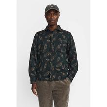 Revolution Jacquard Feather Pattern Hemd Herren dunkelgrün von Revolution