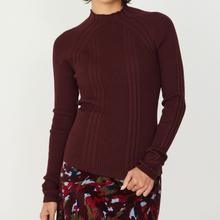 SKFK Anuket LS Shirt GOTS Chocolate Damen Longsleeve braun von SKFK