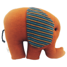 Stofftier Elefant YATTA –orange von Sana Hastakala
