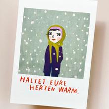 Silke Schmidt Mini Druck Herzen von Silke Schmidt
