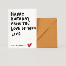 Love of your life, Klappkarte von superjuju von superjuju