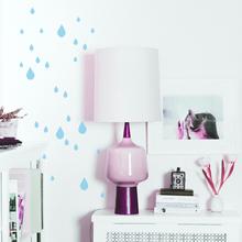 Happy Rainy Day Tropfen Wandsticker | Tränen Regen 