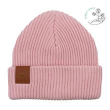 Hat warm thick, powder pink 100% Bioaumwolle von Kabak