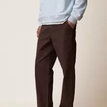Faguo Hagenau Brown Workwear Hose Herren Baumwolle braun von Faguo