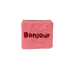 Liet & Joliet Mini Etui Börse "BONJOUR", koralle von Liet & Joliet