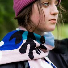 Hat warm thick, violet dark 100% Biobaumwolle von Kabak