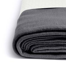 Lotuscrafts Yogadecke SAVASANA Anthrazit von Lotuscrafts