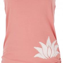 Yoga-Top aus Bio-Baumwolle Lotus - apricot von Guru