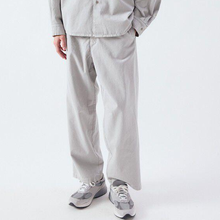 American Vintage Lyvow Hose Soft Cotton Oversized Mirage Herren Hellgrau von American Vintage