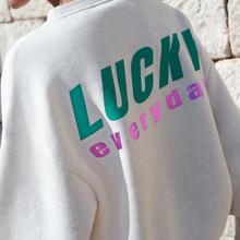 By-Bar Bibi Melange Lucky Everyday Sweater Damen Pullover hellcreme von by-bar