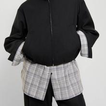 Elvine Enya Overshirt Black Melange Damen Jacke Blouson schwarz von ELVINE