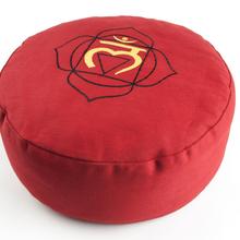 Meditationskissen Wurzelchakra Buchweizen 36 x 15 cm