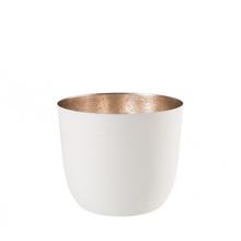 Windlicht Weiß Madras M von Gift Company