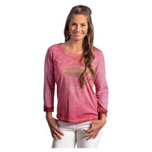 Spirit of OM Shirt 3/4-Arm Peaceful Lotus pink-orchidee von Spirit of OM