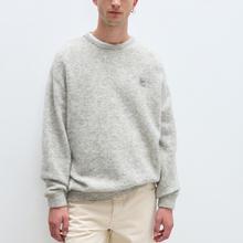 American Vintage Pullover Vito Herren hellgrau meliert von American Vintage