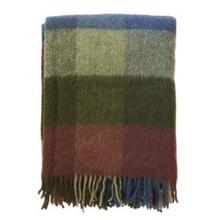 Klippan Wolldecke Gotland Multi GREEN von Klippan Yllefabrik AB