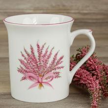 Becher, Heideblüten Sträußchen von Calluna Manufaktur