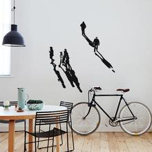 MENSCH & SCHATTEN II Wall Art Wandtattoo Berlin 