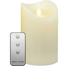 LED Wachskerze Stumpenkerze 2er Set, 10cm von Casablanca Design