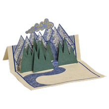 Grußkarte – Bäume und Fluss von Bhaktapur/UNICEF