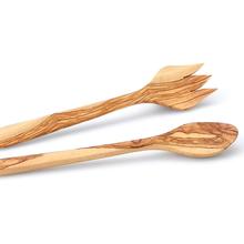 Salatbesteck "Natur" aus Olivenholz von Continenta von Continenta