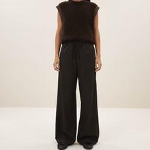 By-Bar Pelle Pinstripe Pants Damen Stoffhose Viskose braun von by-bar