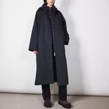 Brixtol Textiles Brooks Black Damen Wasserdichter Mantel schwarz von Brixtol Textiles