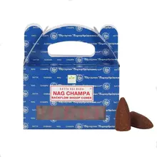 Satya Sai Baba Backflow Cones " Nag Champa" 24 Rückfluss Kegel von Saraswati