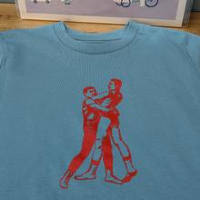 Kids T- Shirt "I Played on a Playground in Berlin", Teal Green von Heipl Berlin