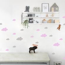 Wolken Wandsticker Kinderzimmer Mix 56er Set 