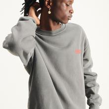 American Vintage Plizzy Sweatshirt Herren grau von American Vintage