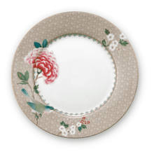 PiP Studio Teller Blushing Birds, Khaki 21cm von Pip Studio