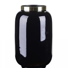 Vase Saigon, schwarz/gold (Gr. S) von Gift Company
