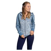 Spirit of OM Sweatjacke women jeansblau von Spirit of OM