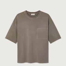 American Vintage Grisou Spray Afoma T-Shirt Herren grau von American Vintage