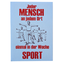 Postkarte in Bleisatz-Buchdruck von H- H Koch